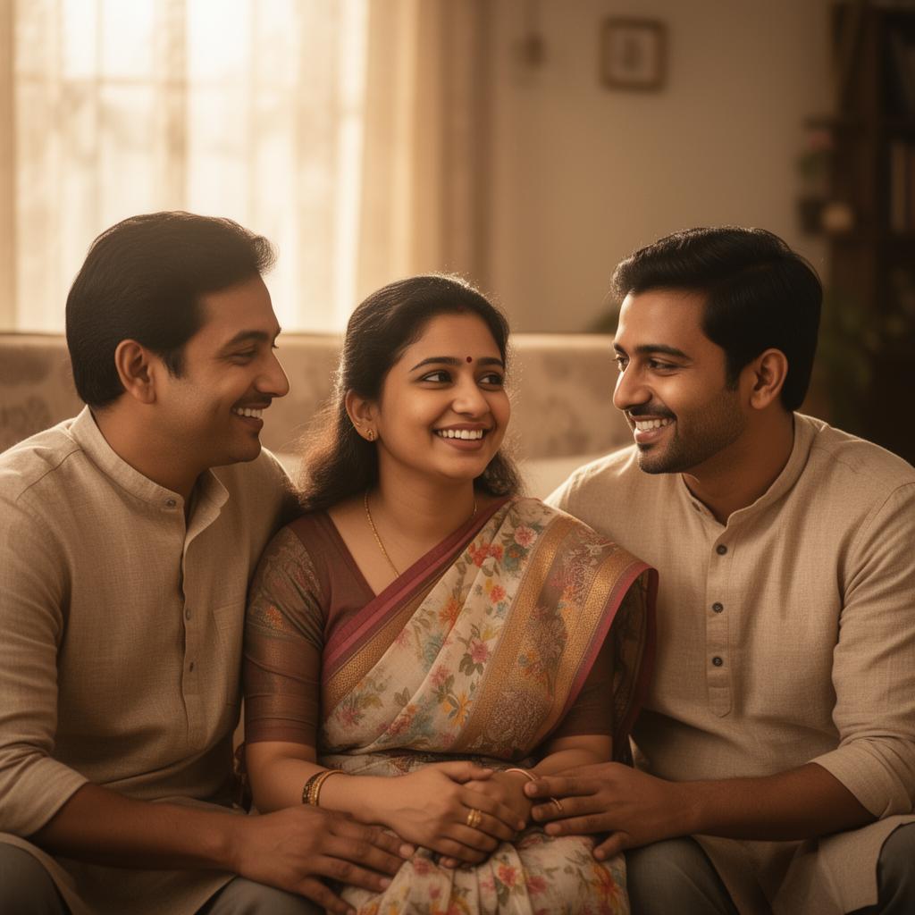 An Indian family